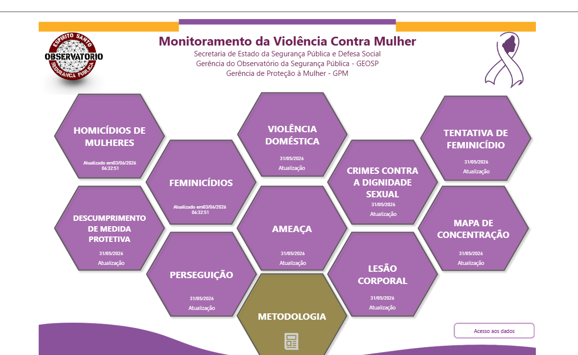 Feminicídios no Espírito Santo